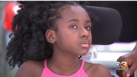 Jayzlyn Yaboah, injured in a car accident, opened a lemonade stand in Springfield to raise money for her medical costs.