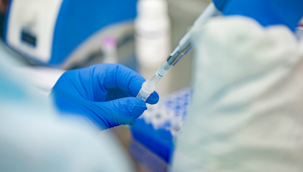 COVID-19 testing in a Pennsylvania lab