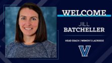 Jill Batcheller, new head coach for Villanova's women's lacrosse team.