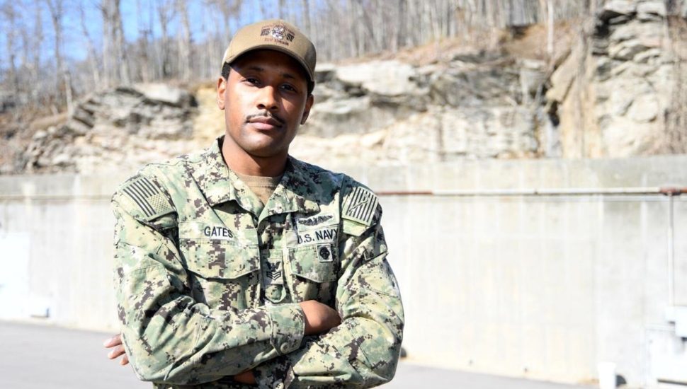 Raymond Gates from Chester was named 2020 Sailor of the Year. He is assigned to the Naval Submarine Support Facility in Groton, Conn.