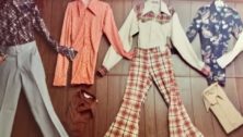 Some of the hip clothes on display at The Balcony in the 1970s.