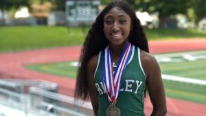 Brianna Foster, named the 2021 Daily Times Girls Track Athlete of the Year.
