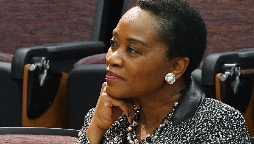 Dr. Joy Gates Black, president of Delaware County Community College, was the Main Line Chamber's 2020 recipient of the Women in Leadership Award.