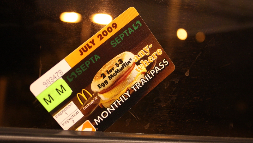SEPTA monthly trailpass