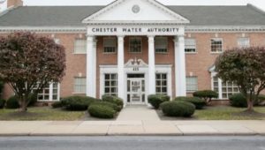The Chester Water Authority headquarters in Chester.