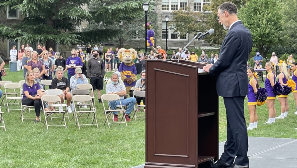 West Chester University President Dr. Christopher Fiorentino.
