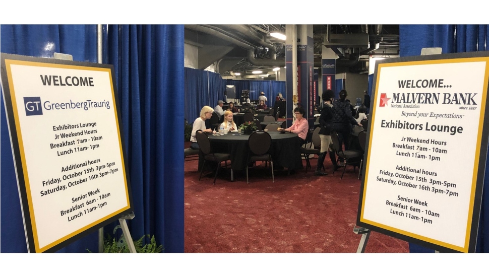 exhibitors lounge