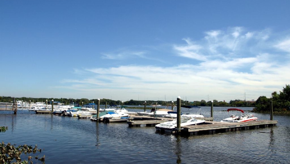 The Ridley Township Marina.