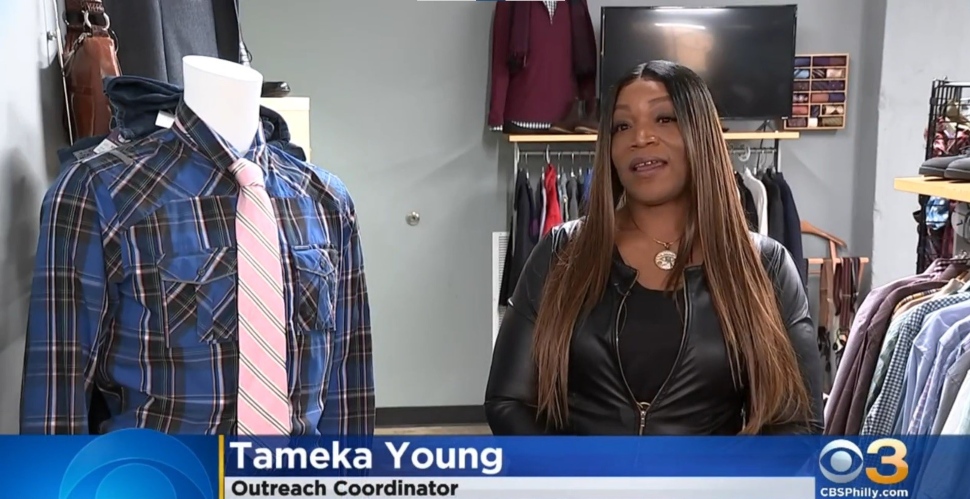 Tameka Young, outreach coordinator at The Wardrobe.
