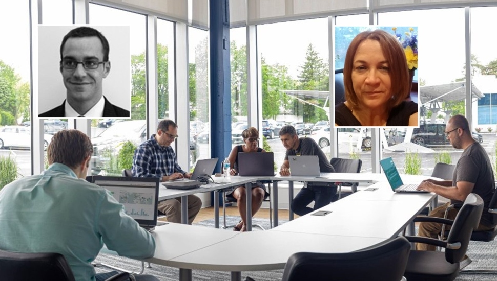 office workers