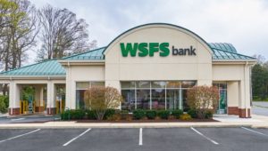 The exterior of a WSFS Bank.