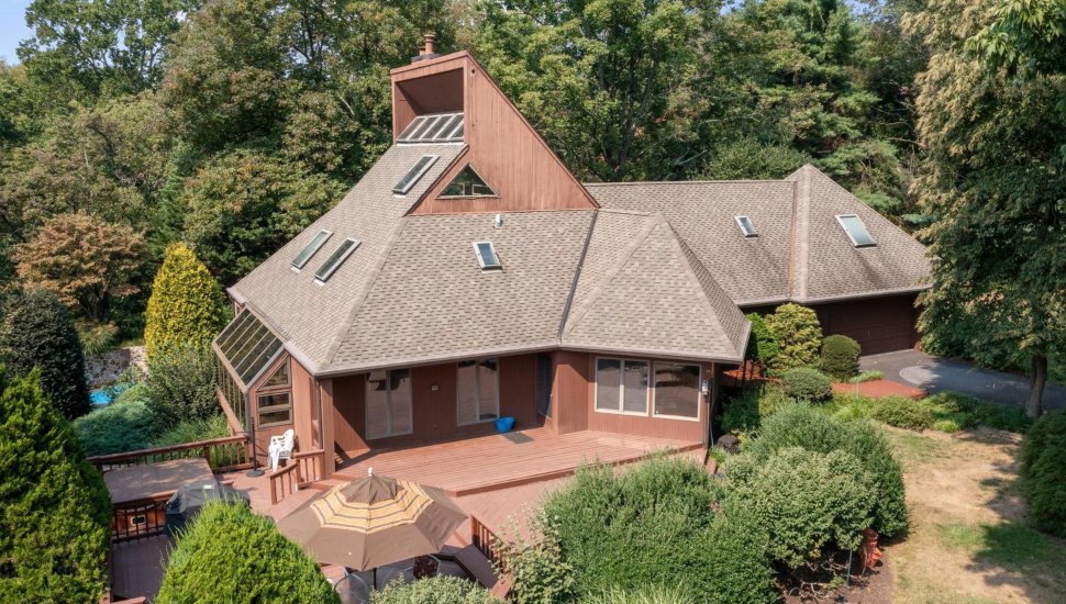 A contemporary home at 112 Harvey Lane in Chadds Ford.