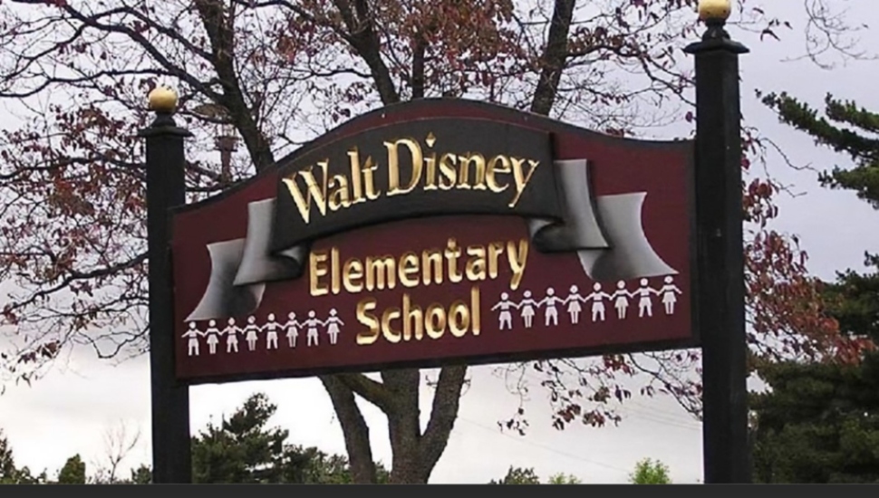 school sign