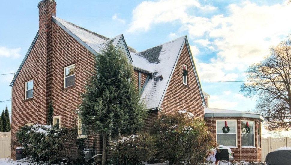 A corner Tudor home in Pilgrim Gardens.