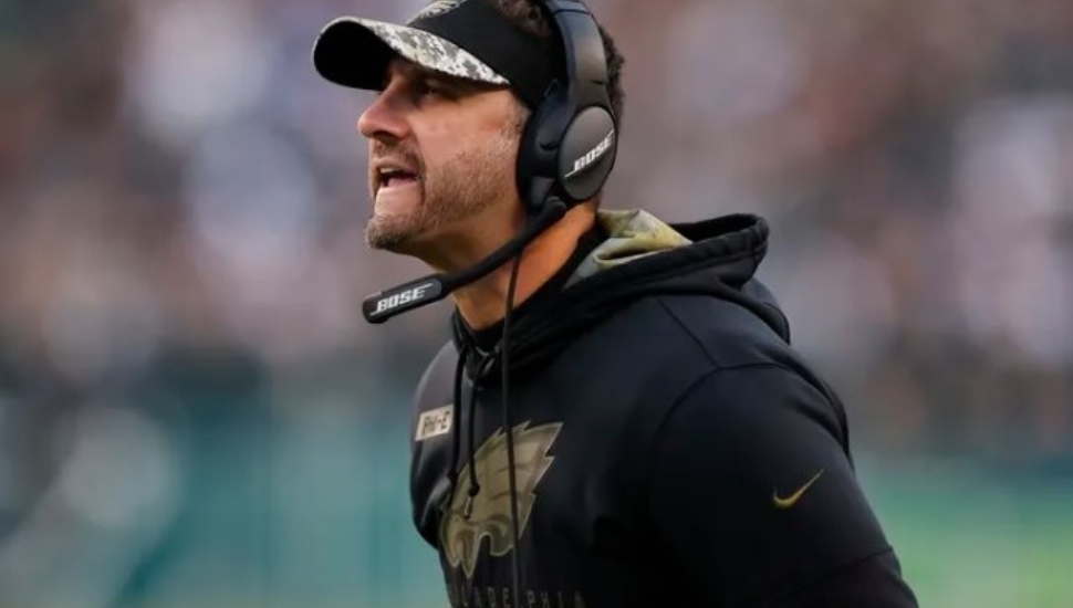 Eagles Head Coach Nick Sirianni.