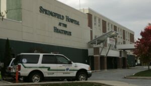 Springfield Hospital and the Healthplex..