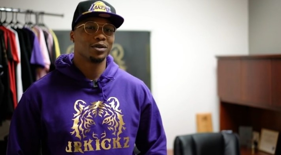 Jrkickz co-founder Breon Barrett.