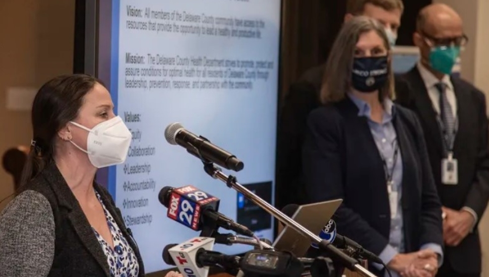 Delaware County Health Director Melissa Lyon.