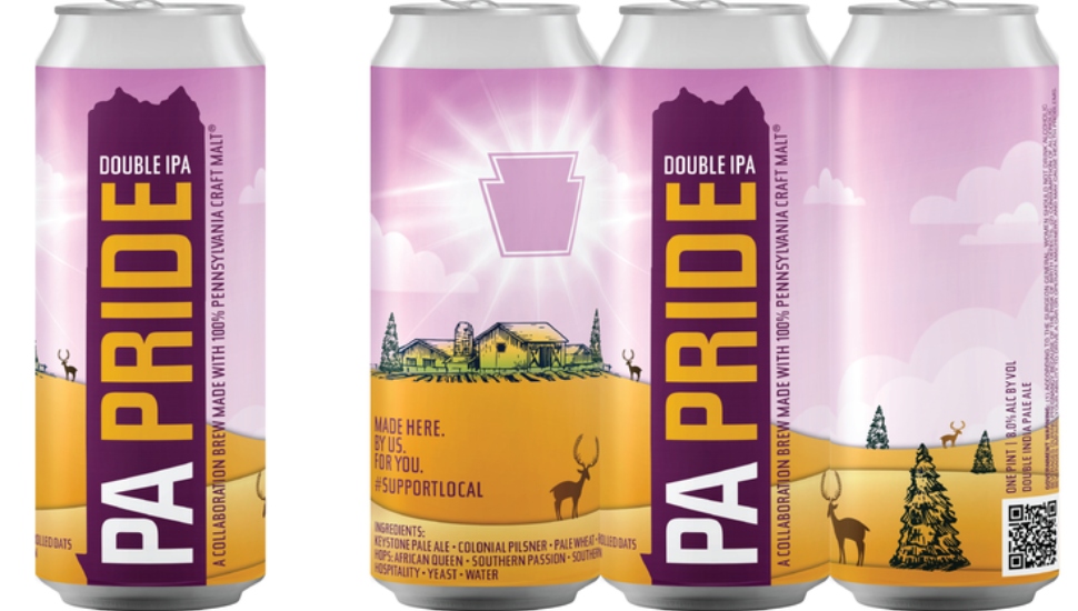 Latest ‘PA Pride’ Series Ale Blends Ingredients From Glen Mills Malthouse