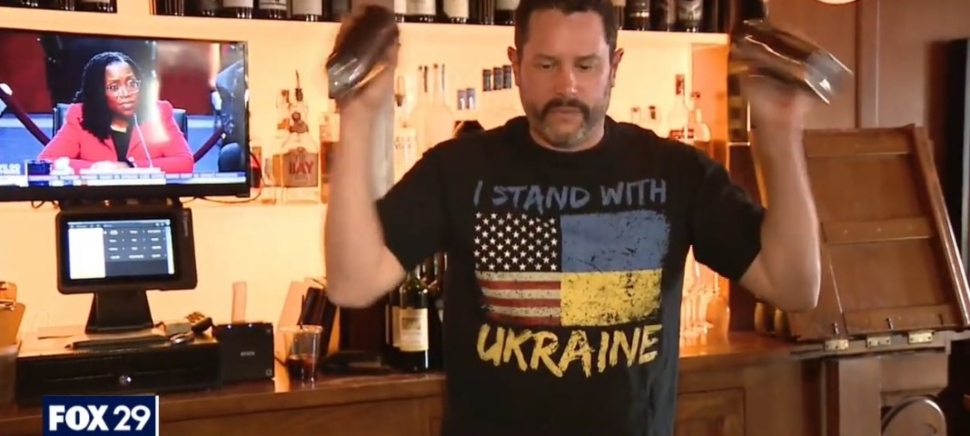 Bartender Sam Whitaker.