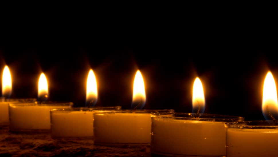burning candles