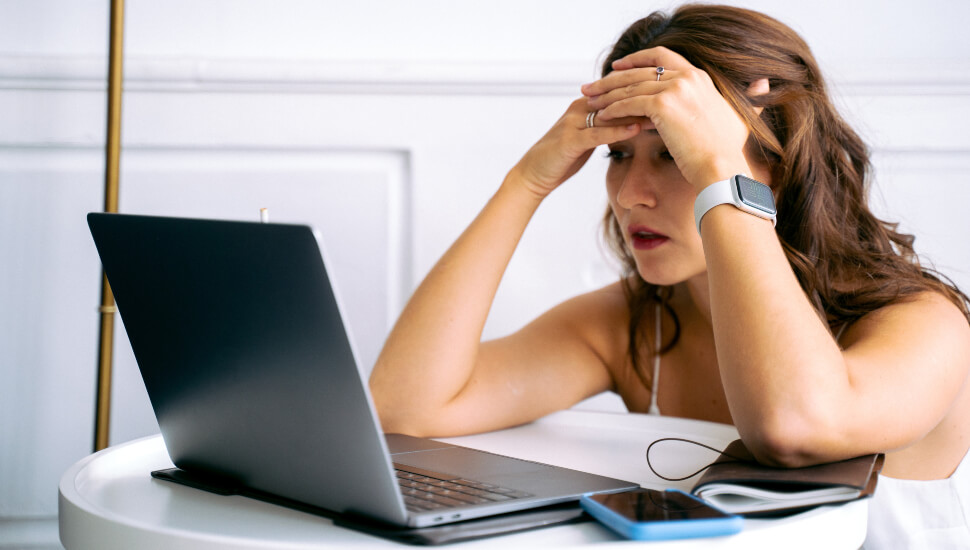 Frustrated at work