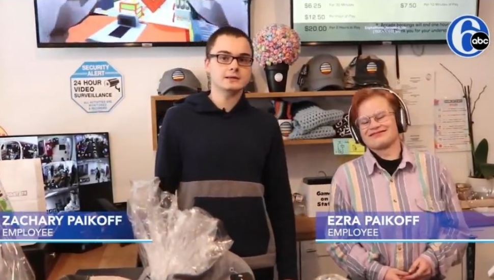 Zachary and Exra Paikoff.