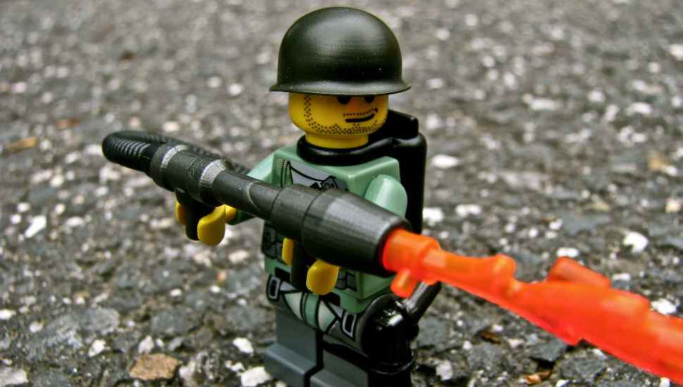 lego man in green