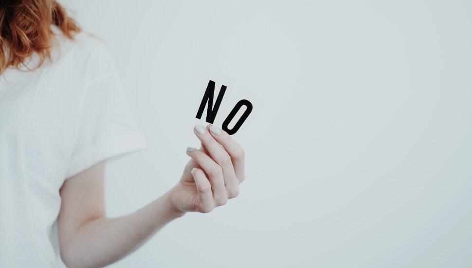 Say no