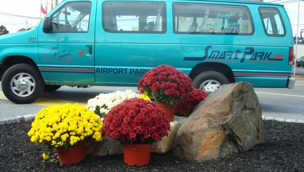 A Smat Park van, Smart Park made a list for the health benefits it provides to its workers.