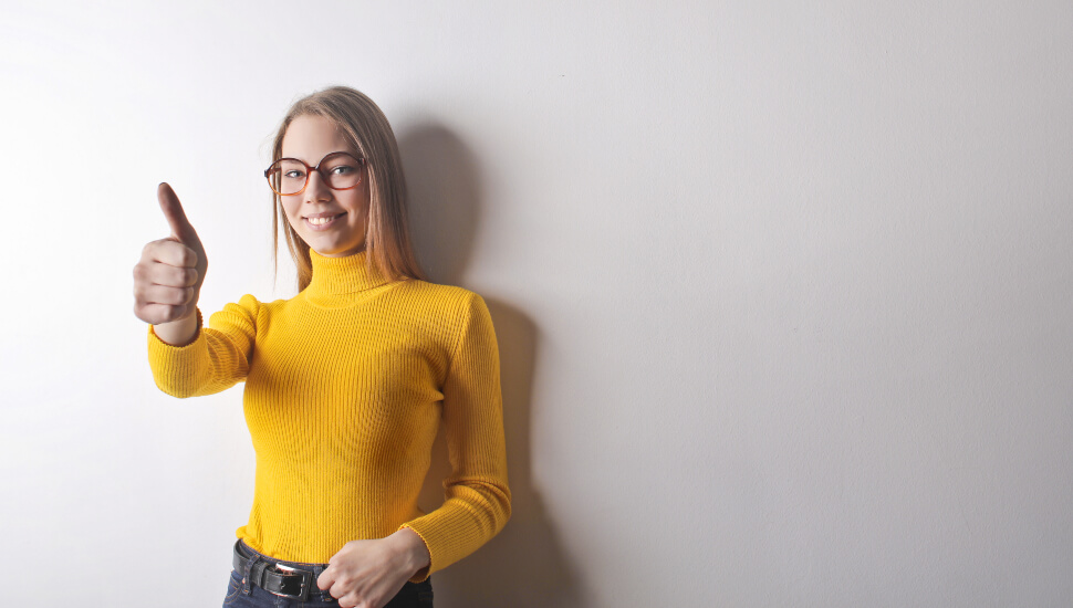 Thumbs up