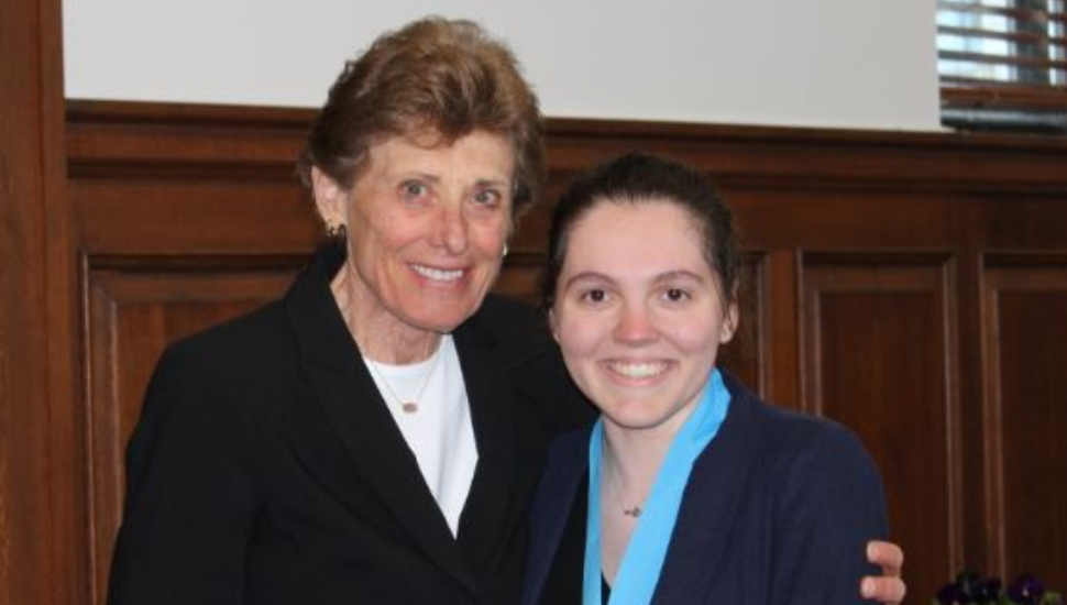 student leadership award winner