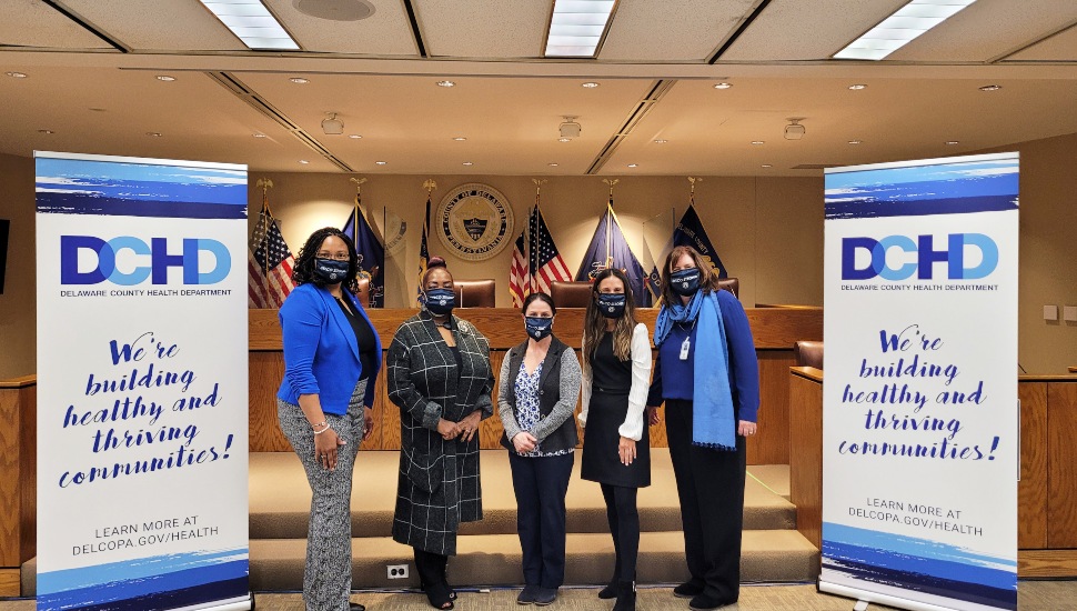 The leadership of Delaware County's new health department