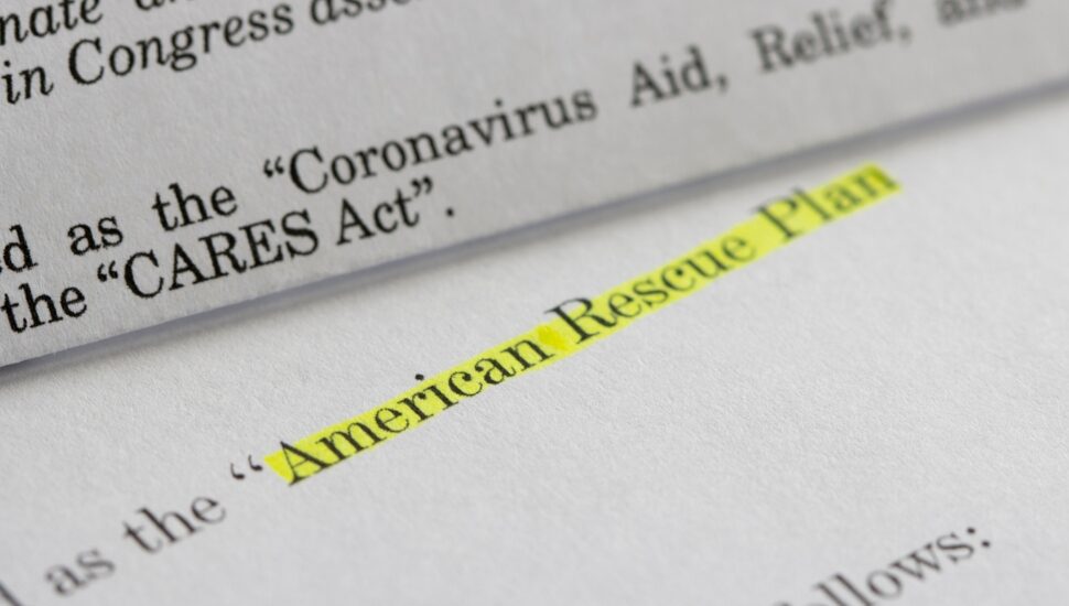 American Rescue Plan paperwork