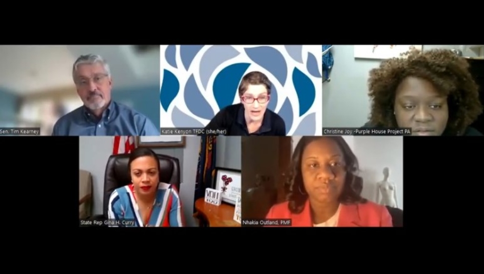 A virtual discussion of period poverty.