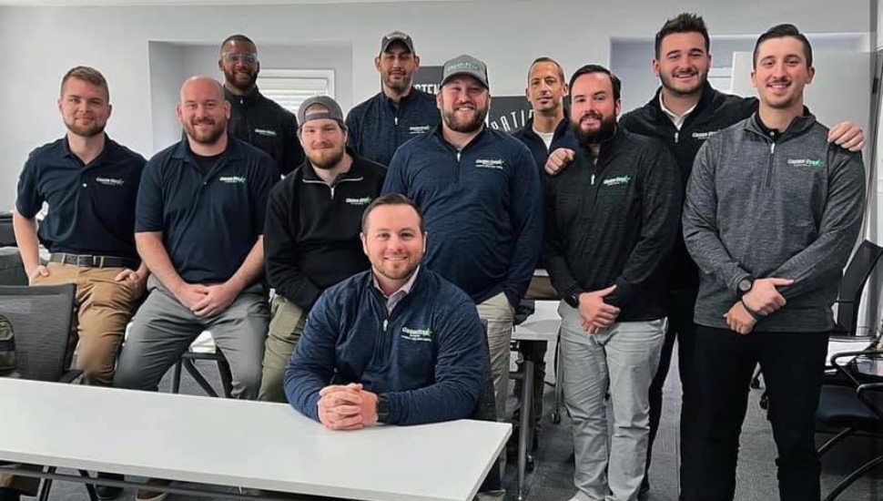 Team members at Green Star Exteriors.