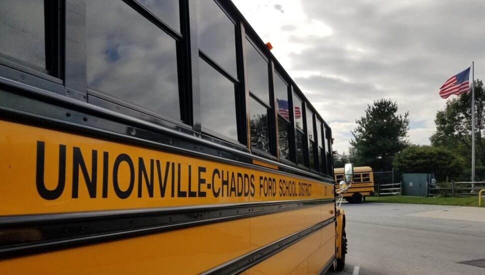 A Unionville Chadds Ford School District bus.