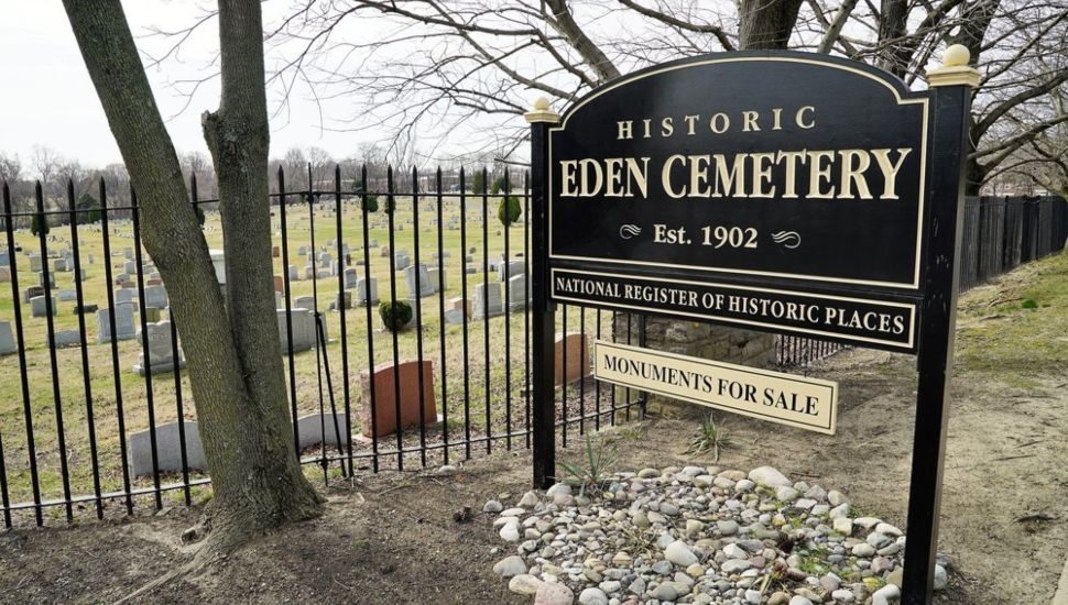 The Eden Cemetery in Collingdale