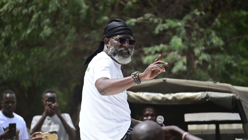 Prof. Wajackoyah, candidate for Kenyan president.