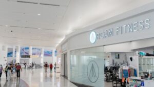 A Roam Fitness at BWI Airport in Baltimore.