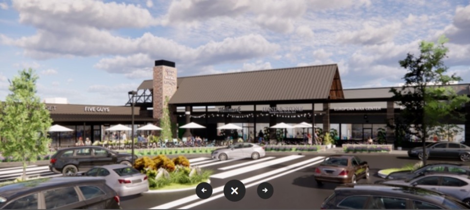 A re-imagined Lawrence Park Shopping Center in Broomall.