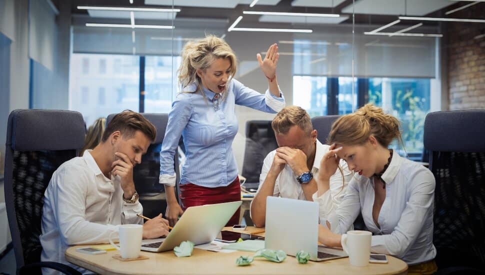 Rude workplace behavior