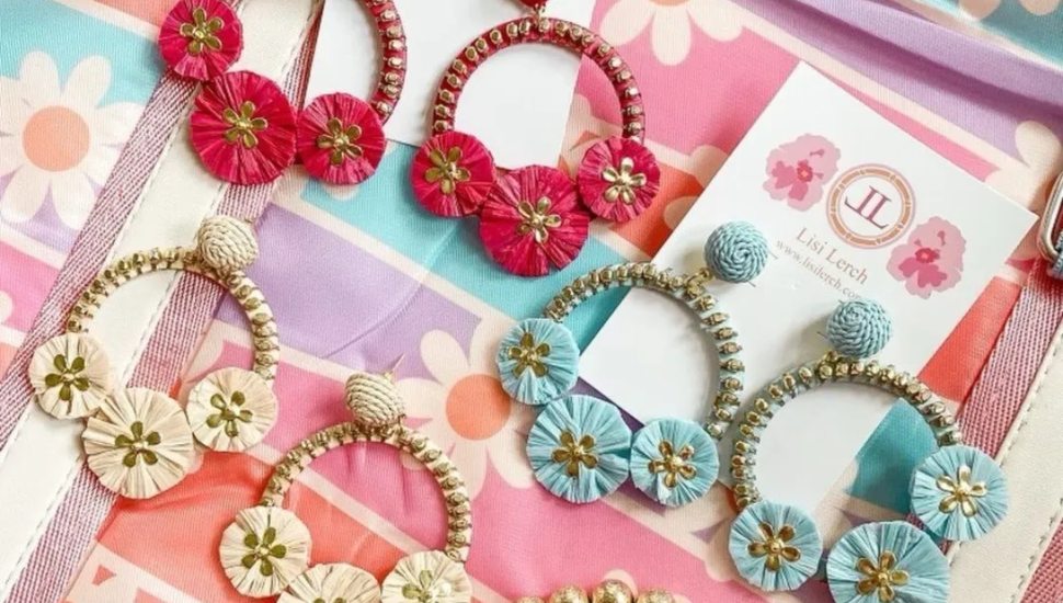 A variety of colorful jewelry and accessories