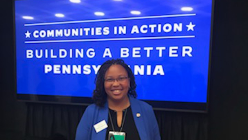 Dr. Monica Taylor at the White House