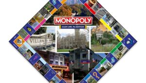 Main Line Monopoly game board