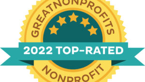 The GreatProfits Seal designating the 2022 top-rated nonprofit.