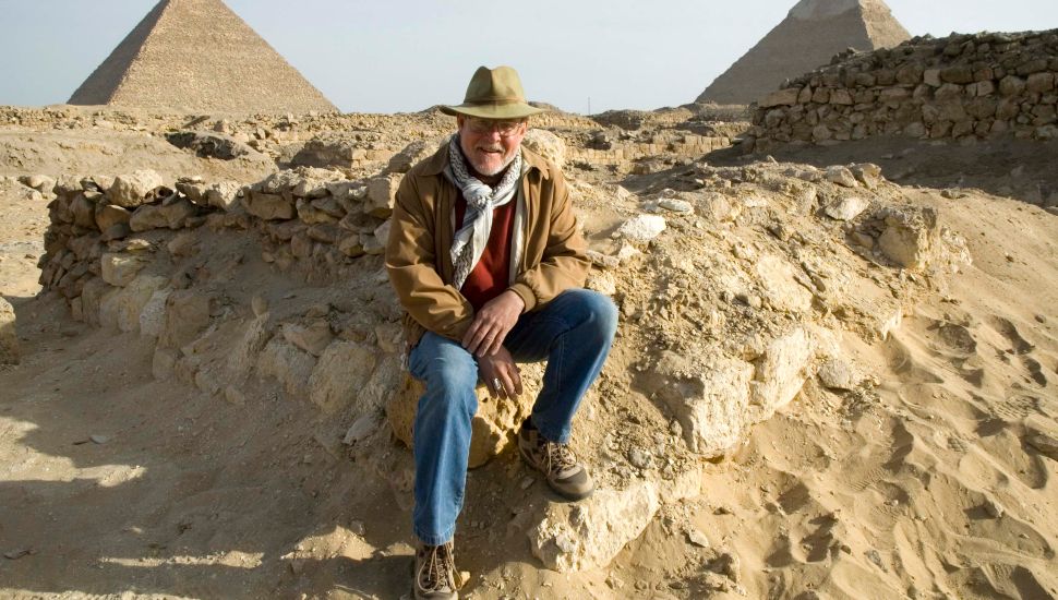 Stephen R. Phillips in Egypt.