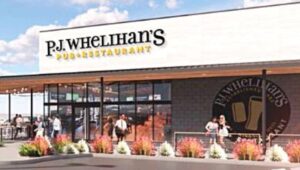 An artist's rendering of the new P.J. Whelihan's restaurant at the Lawrence Park Shopping Center in Broomall