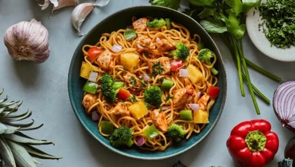 A stir fry creation in a bowl