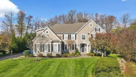 A Greystone Colonial home for sale in Garnet Valley